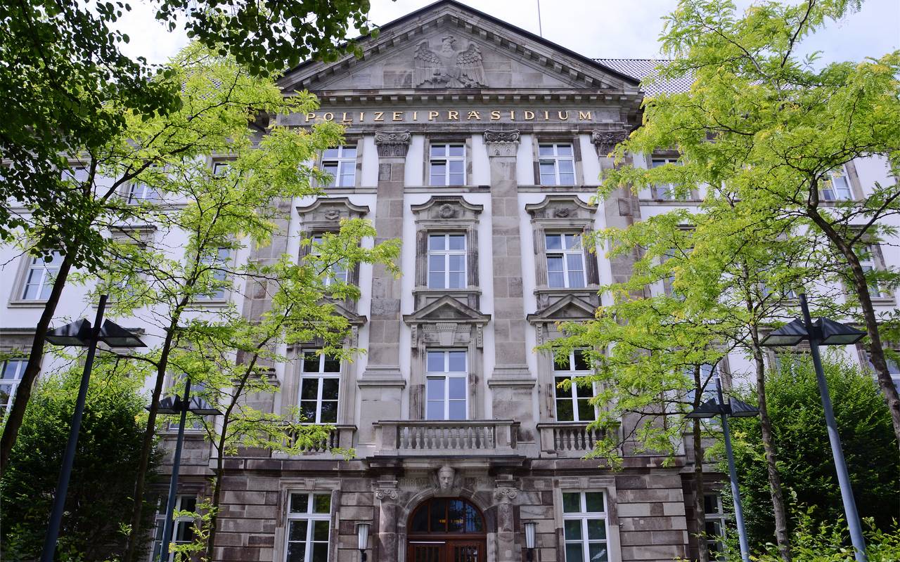 So sieht das Polizeipräsidium Essen heute aus.
