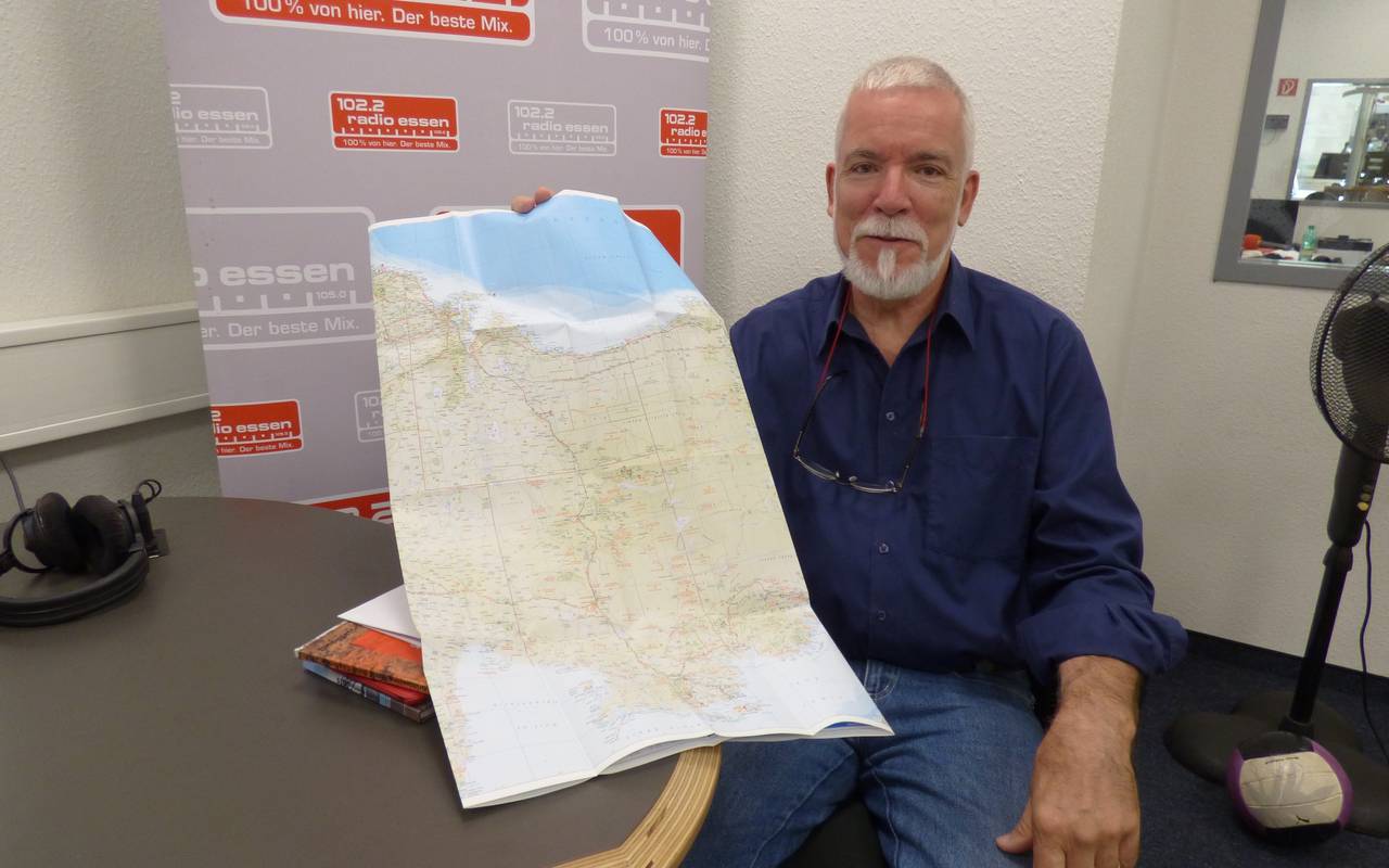 Hans-Uwe Kötteritzsch fährt nach Australien