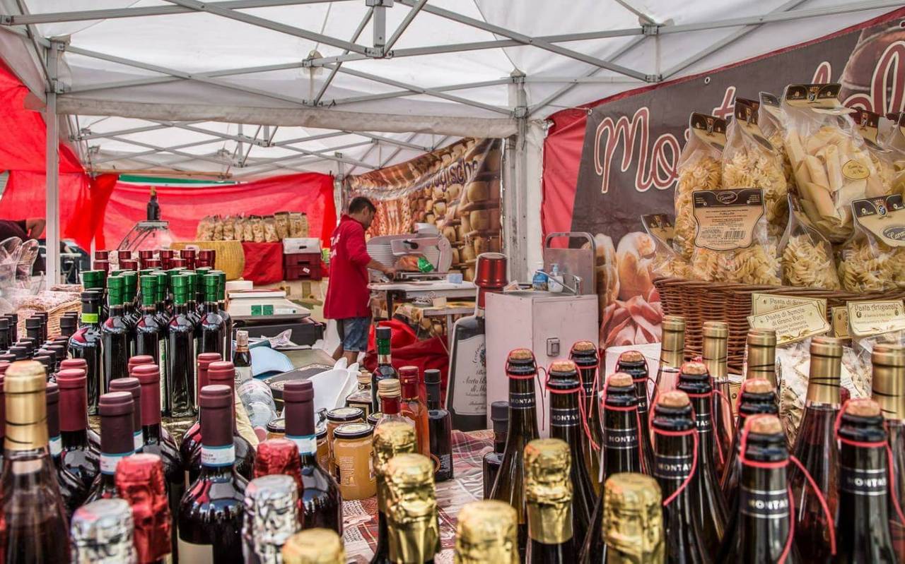 Essenstand beim Borbecker Marktfest