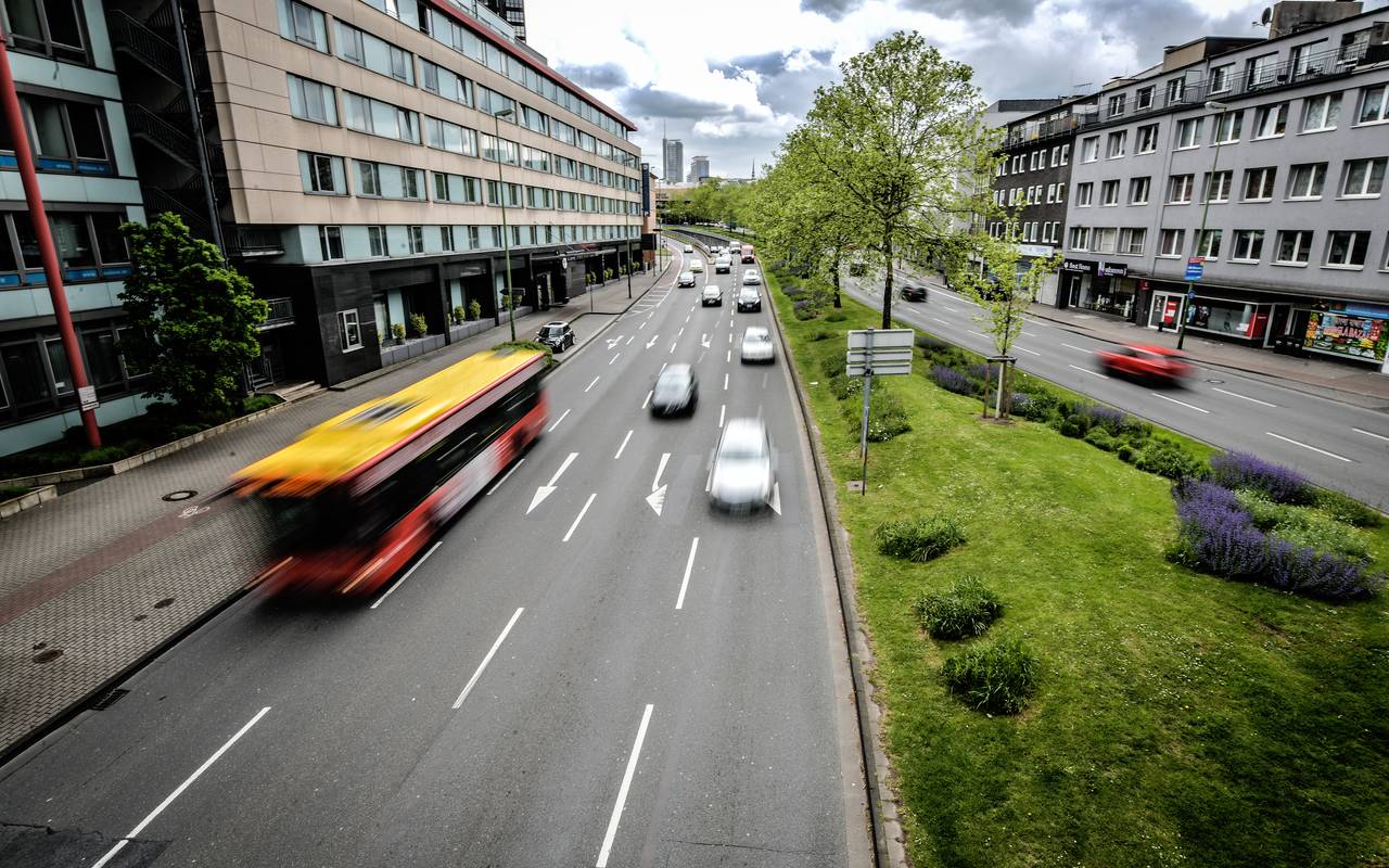 Schützenbahn Innenstadt Essen Umweltspur