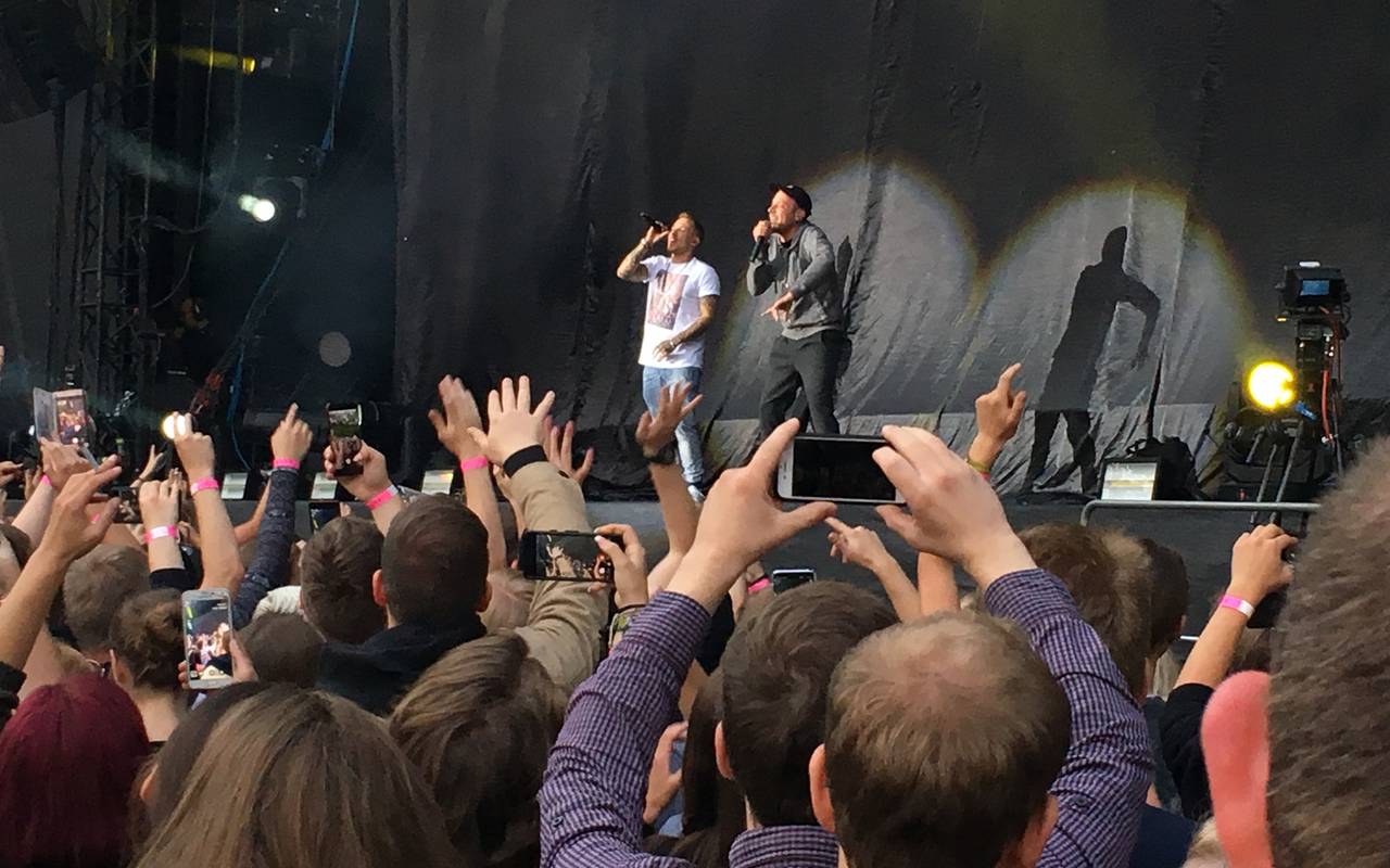 Vorband beim Alligatoah-Konzert