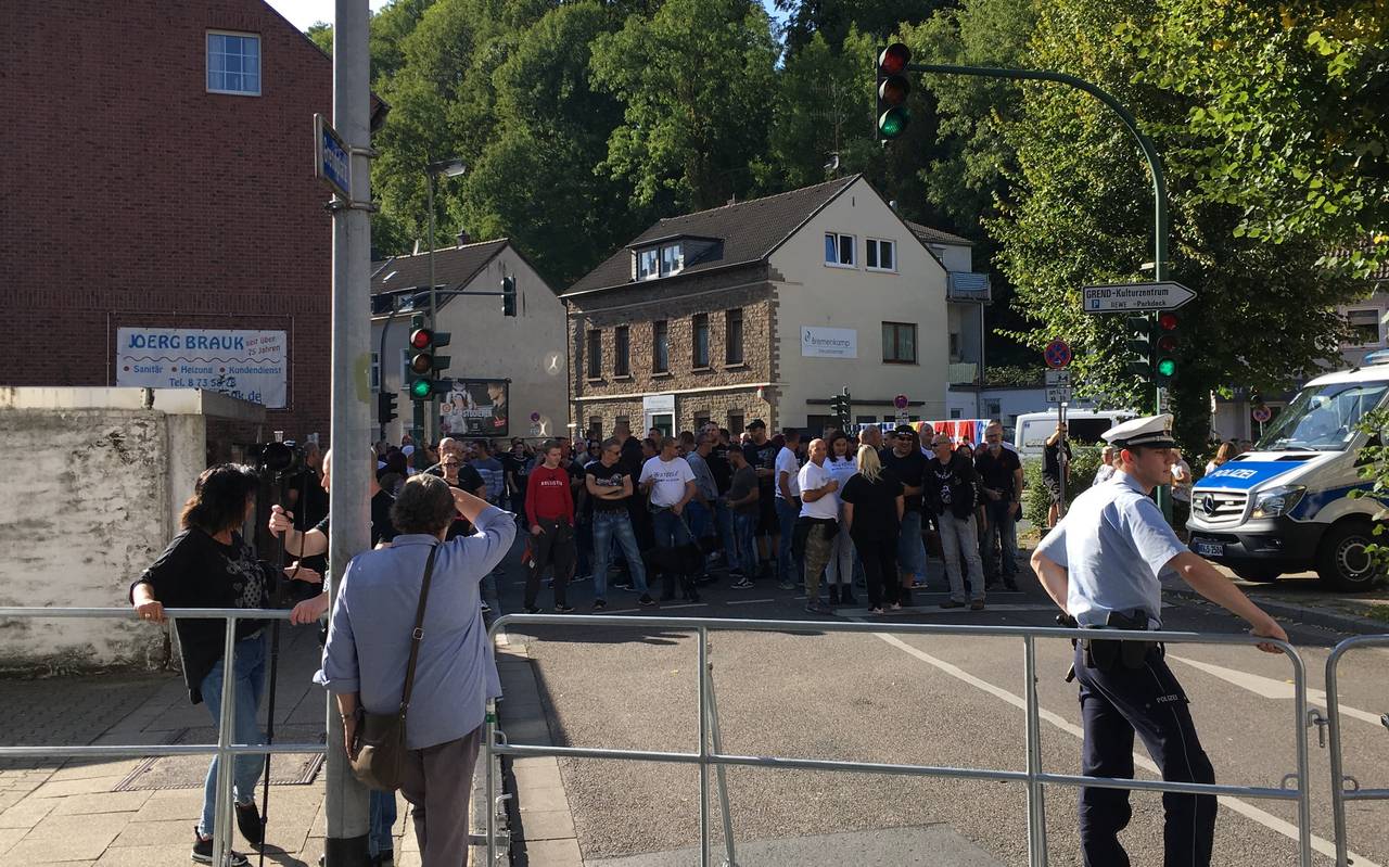 Teilnehmer der Demonstration