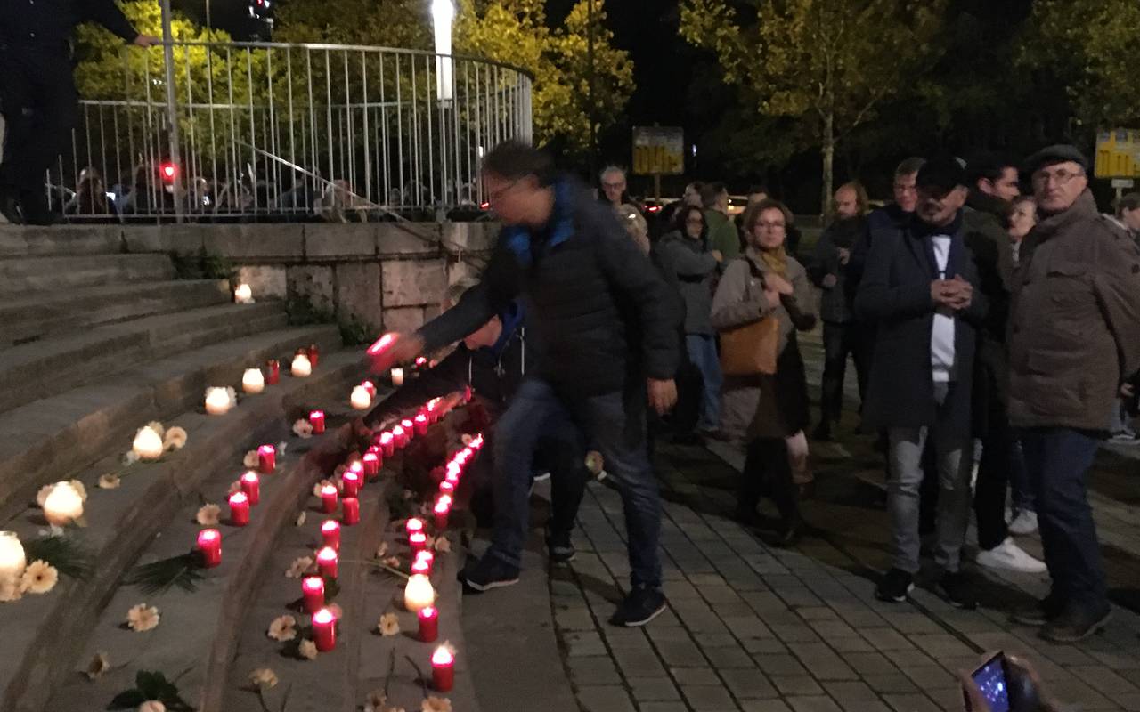 Demo in Essen nach Terror in Halle