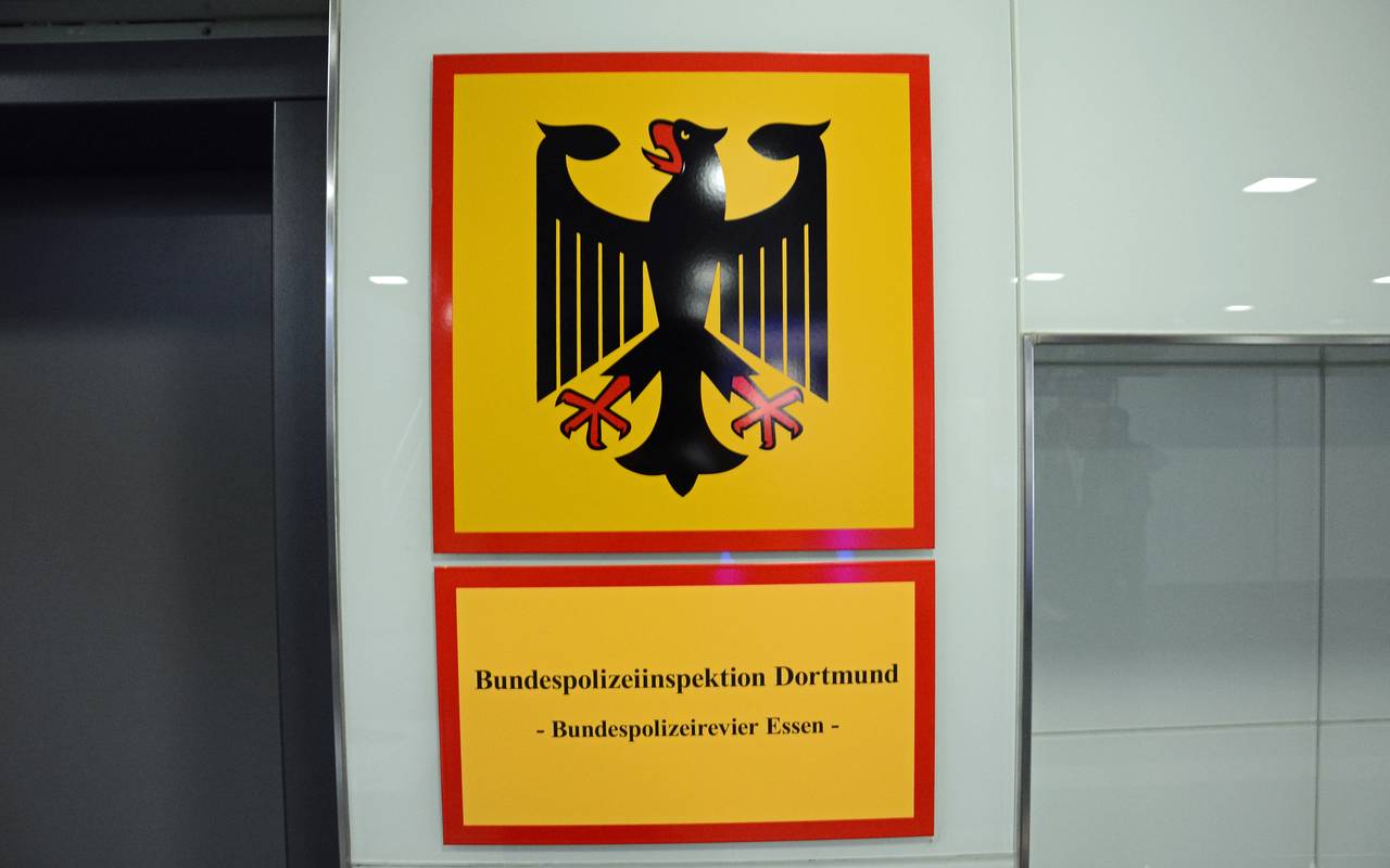 Wache Bundespolizei im Hauptbahnhof Essen