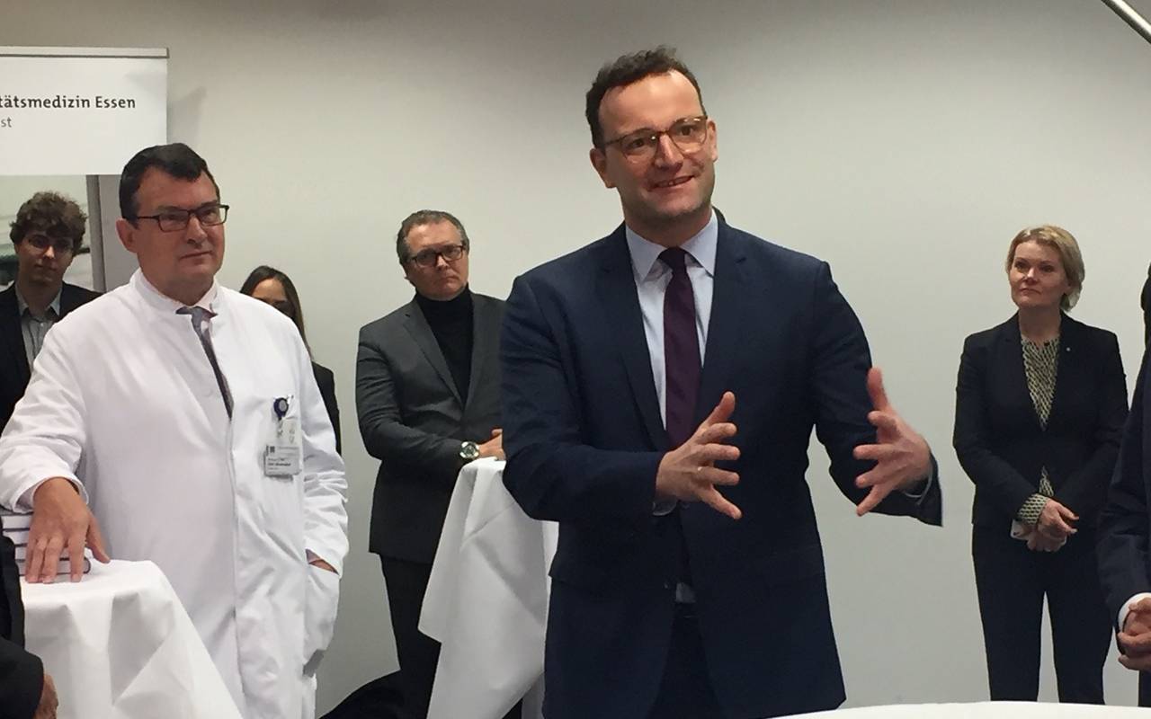 Gesundheitsminister Spahn im Uniklinikum Essen