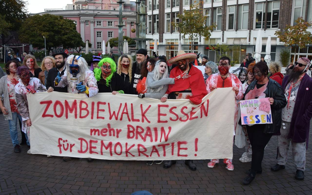 Demo für Zombie-Walk