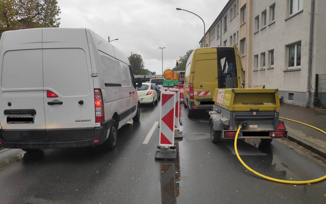 Viel los auf der Gladbecker Straße