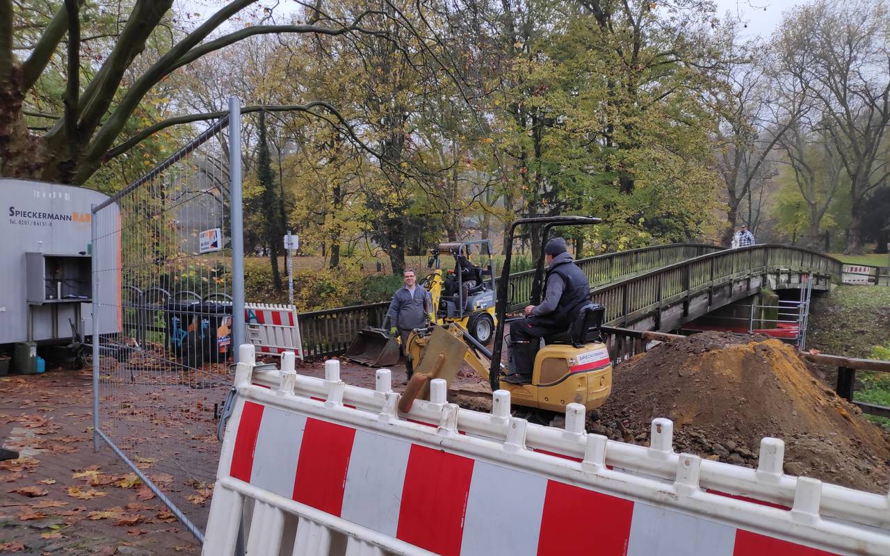 Brehminsel in Essen-Werden gesperrt