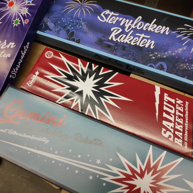 Feuerwerk Böller Raketen Radio Essen