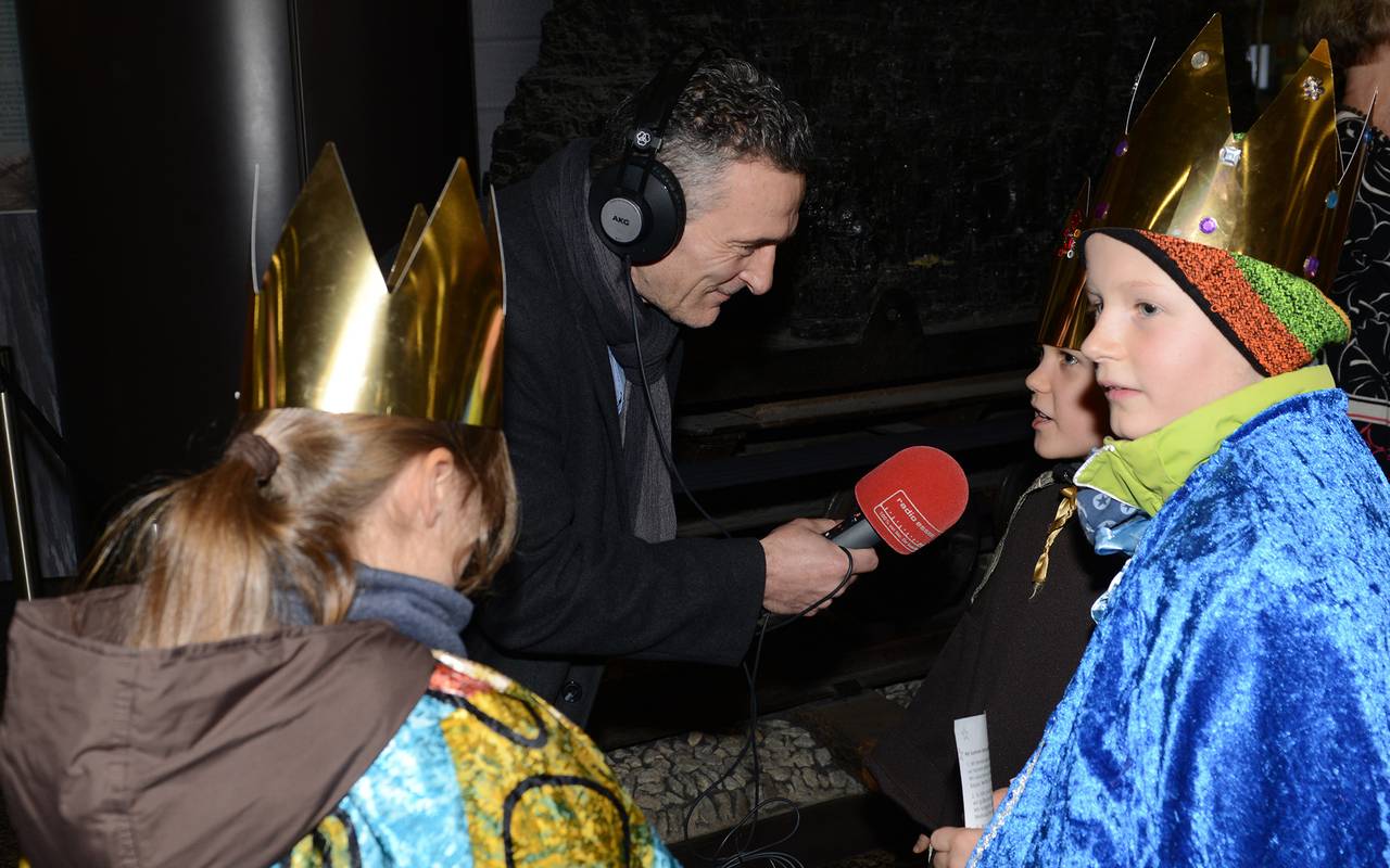 Sternsinger im Essener Rathaus