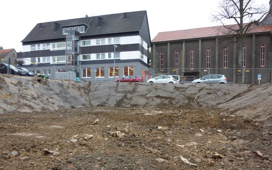 Reste von mehr als 350 Jahre alter Kirche in Essen-Rellinghausen