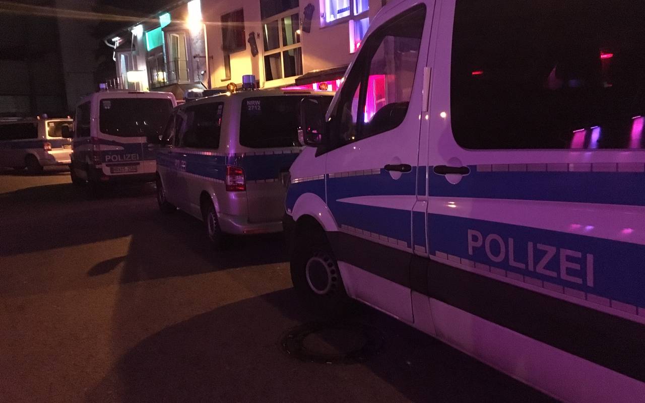 Razzia Polizei