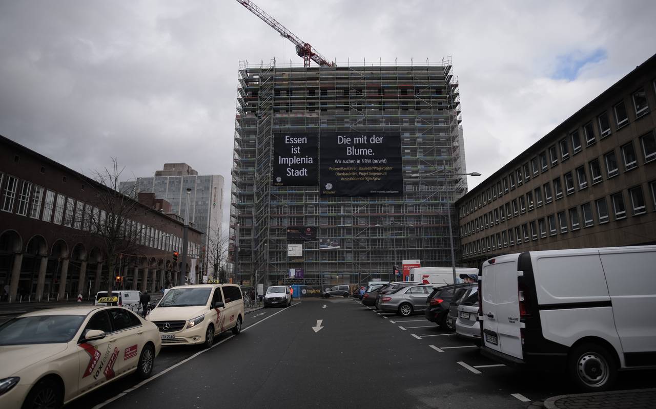 Baustelle Premier Inn Hotel am Essener Hauptbahnhof