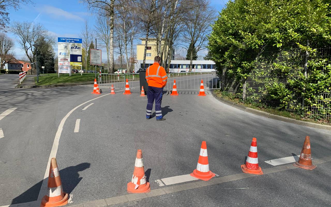 Die Recyclinghöfe in Essen haben geschlossen zum Schutz vor dem Coronavirus.