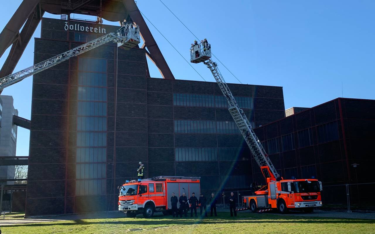 Wir gegen Corona Feuerwehr Radio Essen Zollverein