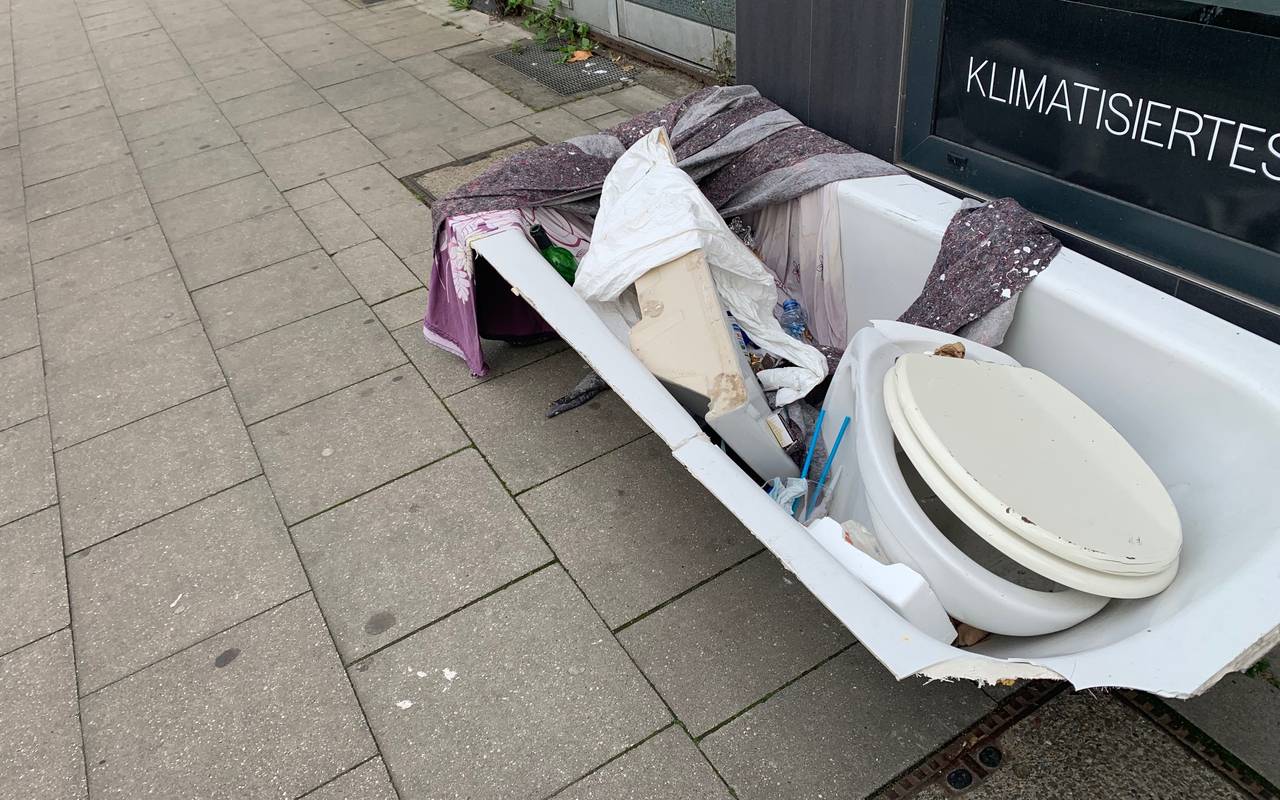 Wilder Müll in Essen