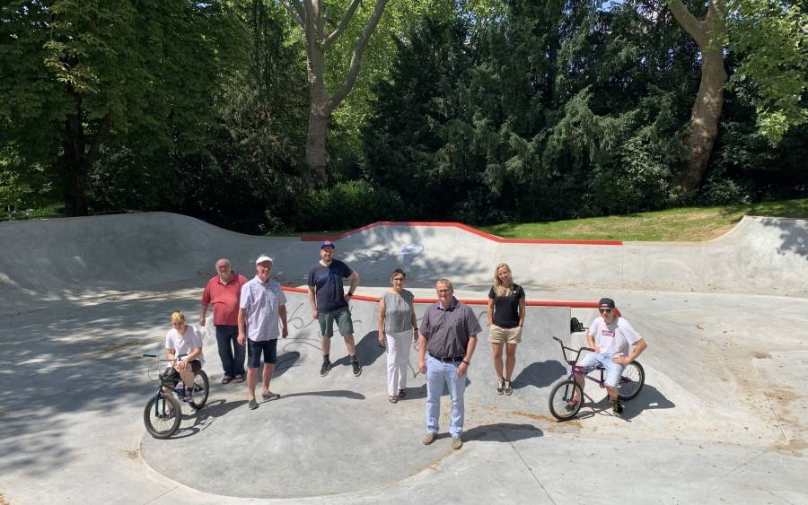 Neue Skateanlage in Essen-Kray