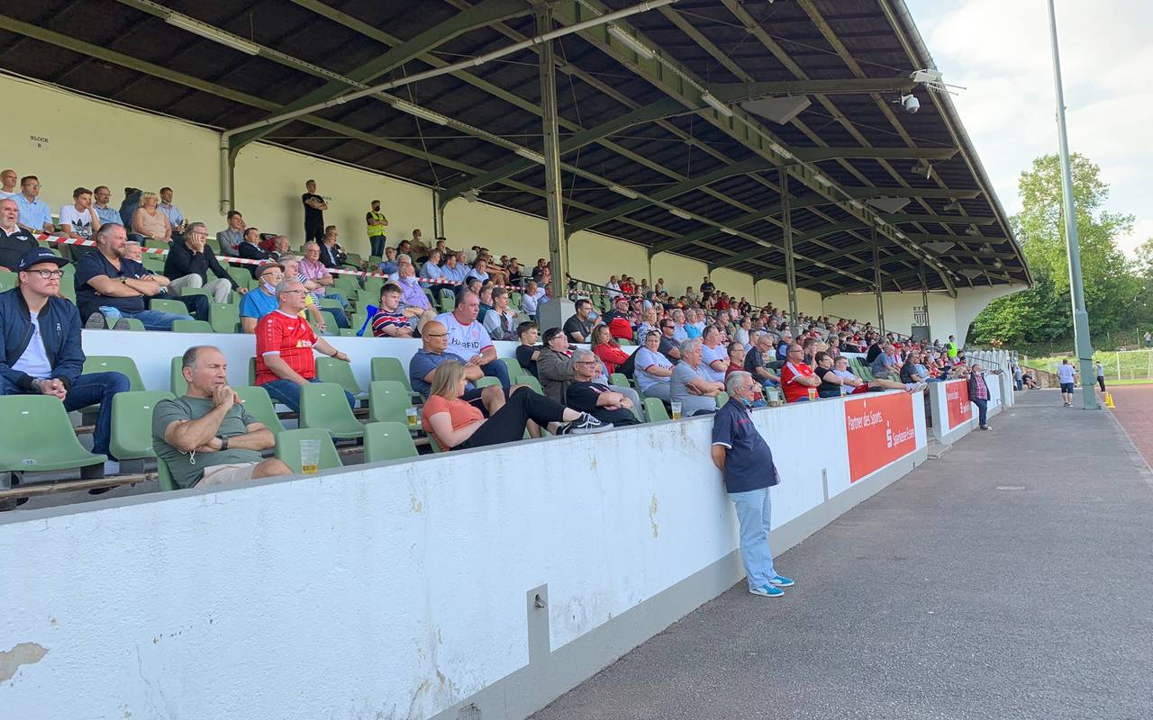 Fans beim Fußball