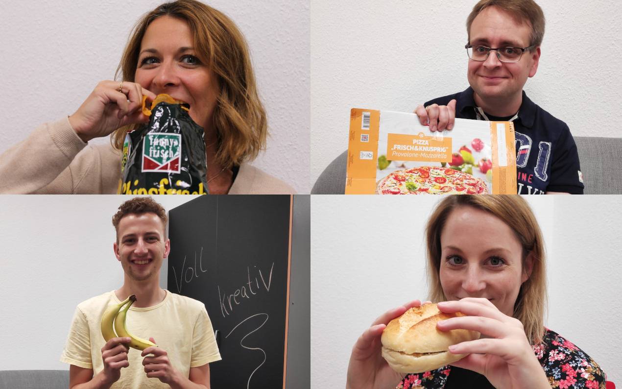 Das ist die Radio Essen Frühschicht: Angela Hecker, Christian Bannier, Joshua Windelschmidt und Teresa Ledabyl