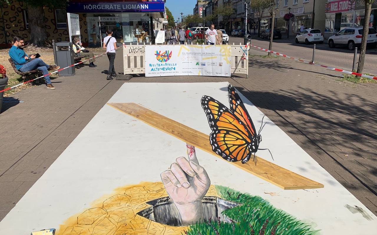 3D Bild bei Weltbaustelle NRW in Essen