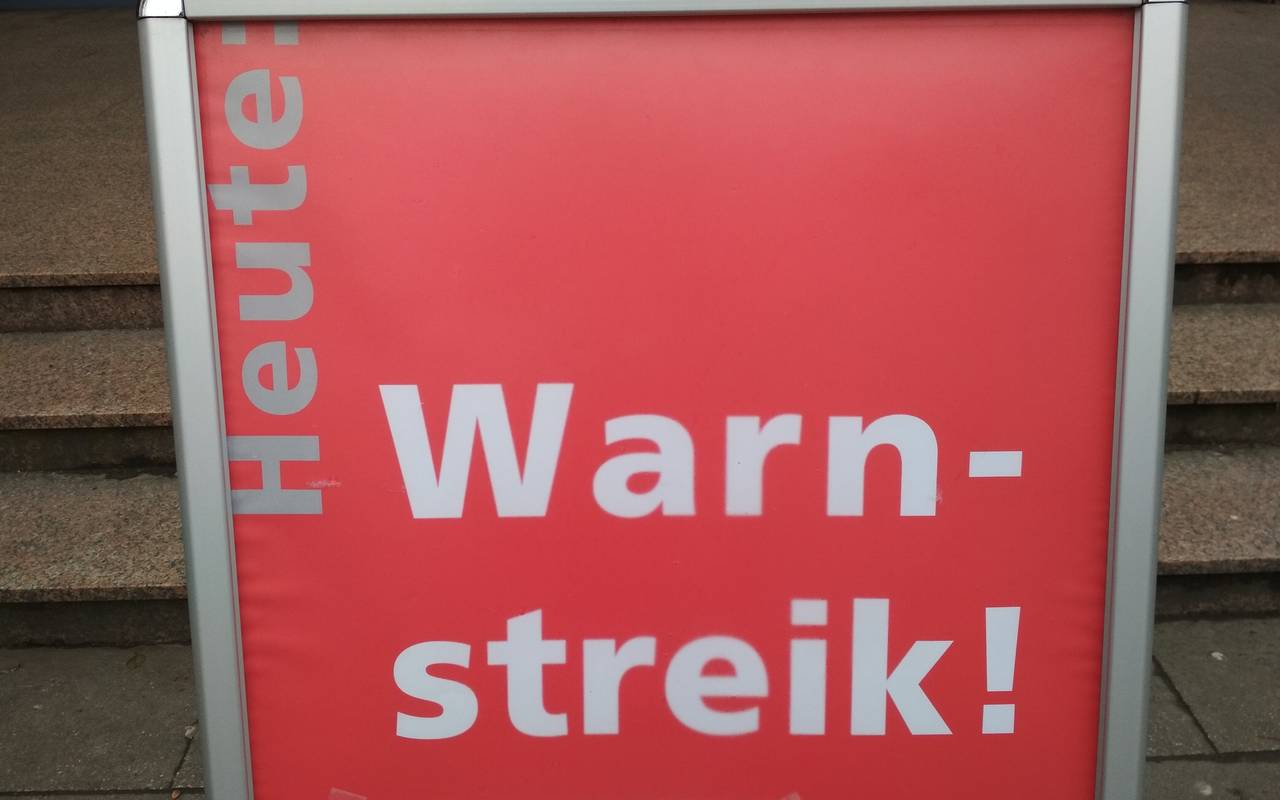 Warnstreik in Essen