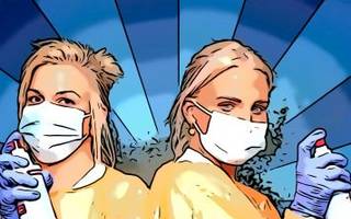 Alfried-Krupp-Krankenhaus in Essen wirbt mit Comics für Masken