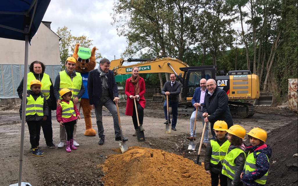 Im Südostviertel in Essen starten die Arbeiten für eine neue Kita.