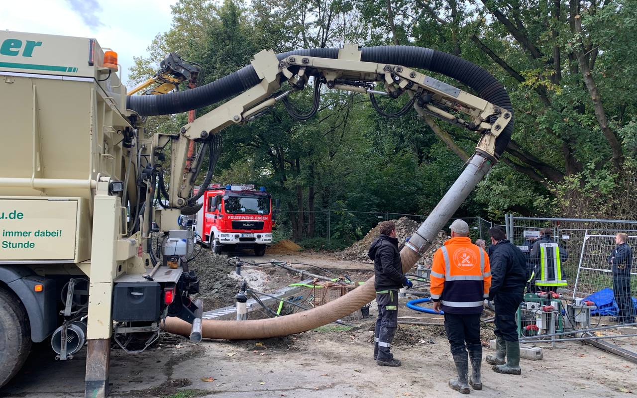 Bombenentschärfung in Essen-Altenessen