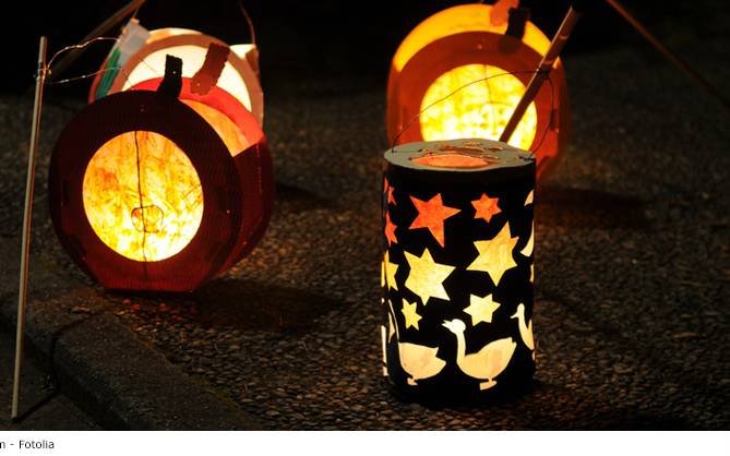 Laternen in Essen