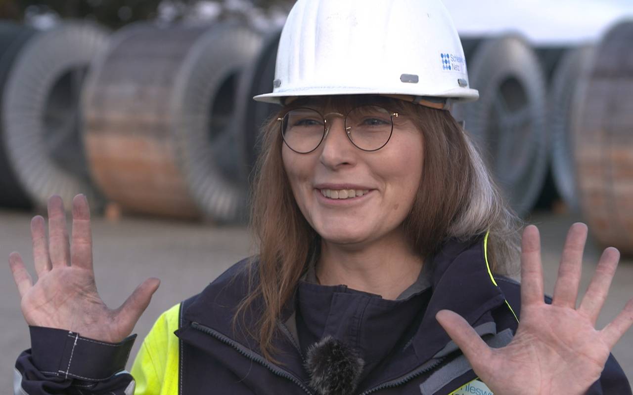 E.ON-Geschäftsführerin Tanja Larisch bei Undercover Boss