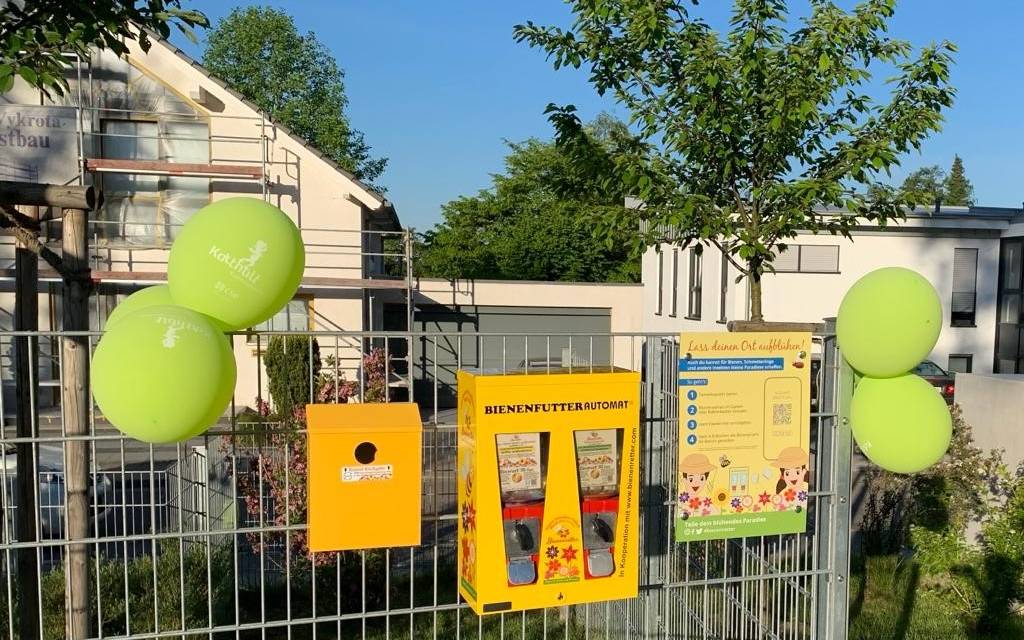 Bienenfutterautomat in Essen-Heisingen