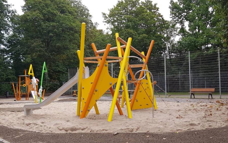 Spielplatz am Meersternweg in Essen-Karnap (vor Sanierung)