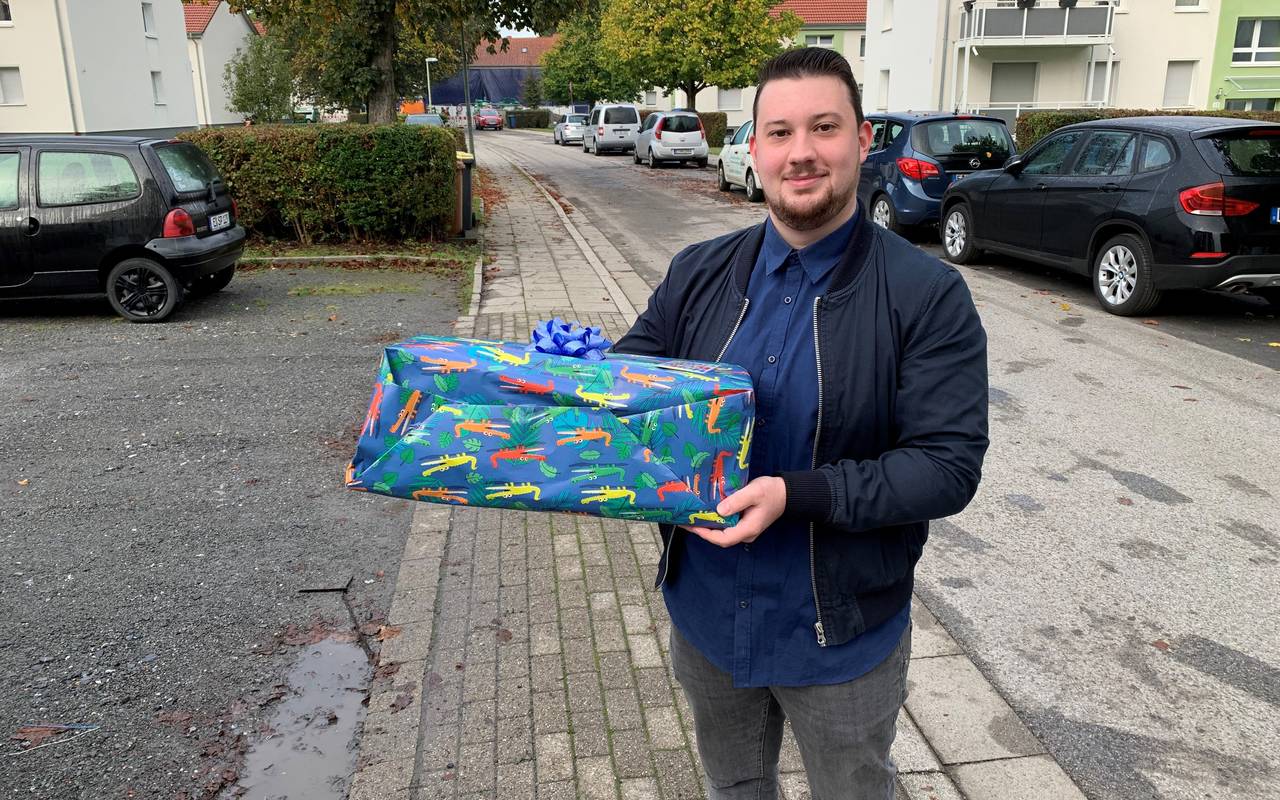 Entschärfung Essen: Philip aus Stoppenberg verbringt den Tag bei seinem Neffen, der hat Geburtstag.