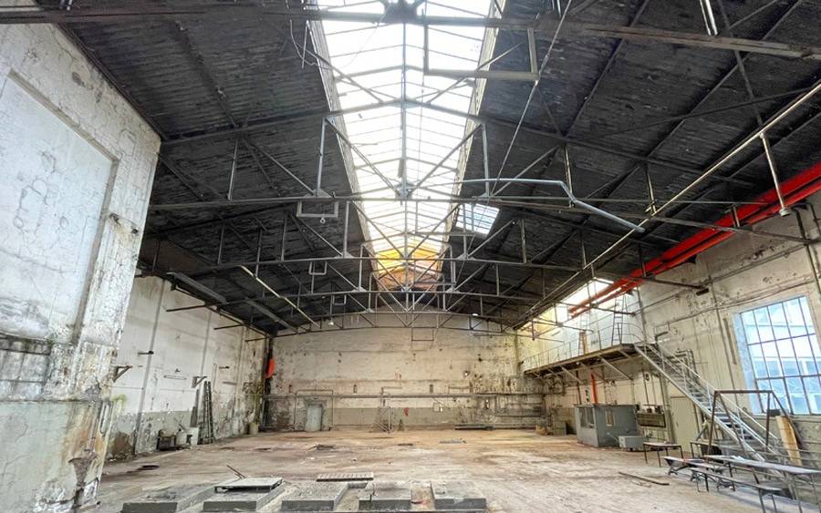 Kesselhaus der Garnspinnerei in Essen-Kettwig