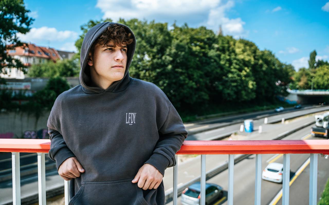 Der 16-jährige Mathis Kloss aus Essen-Frintrop tritt bei The Voice of Germany an.