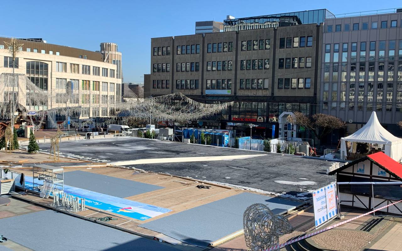 Essen On Ice 2022 wird abgebaut