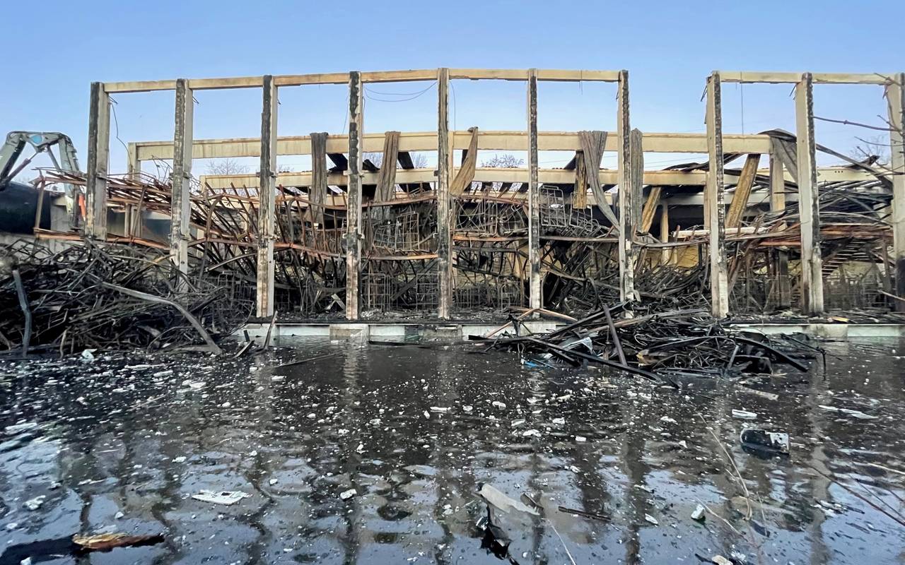 Möbellager in Essen-Kray ist komplett ausgebrannt