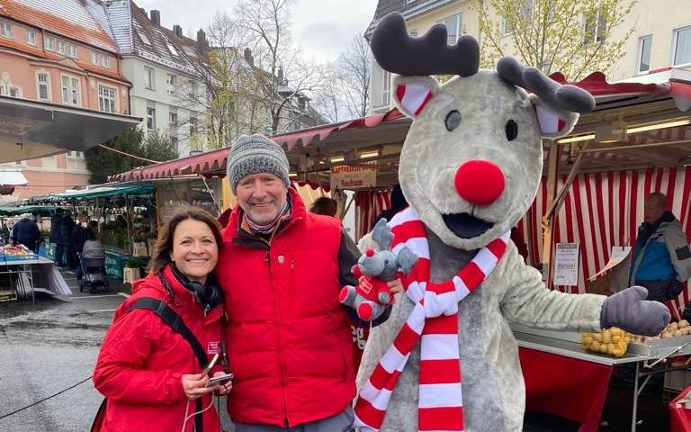 Hermann aus Rellinghausen hat einen unser Kuscheltier-Emils gewonnen