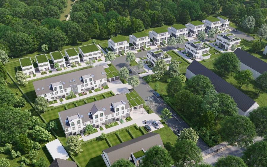 Visualisierung der Arsatec GmbH für das Grundstück an der Heßlerstraße 210.