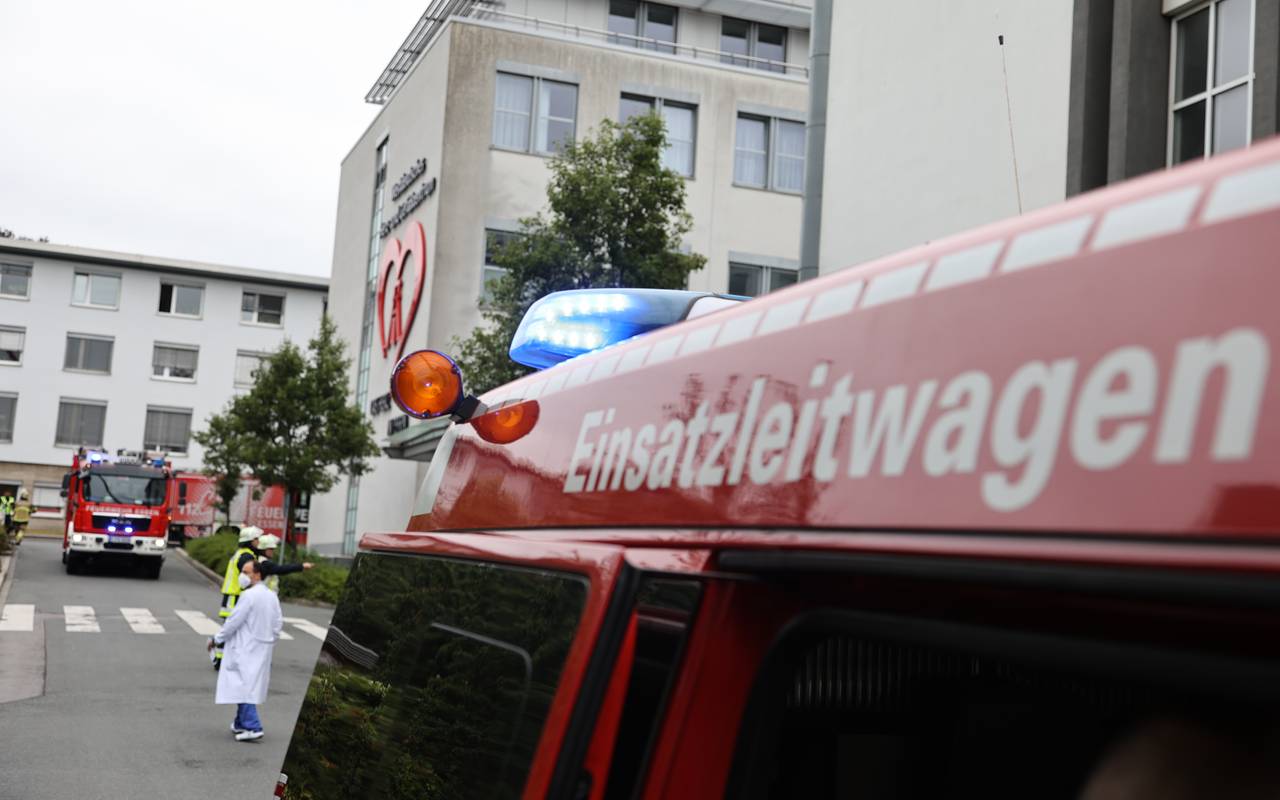 Großalarm wegen Kühlschrank an Uniklinik Essen 2022