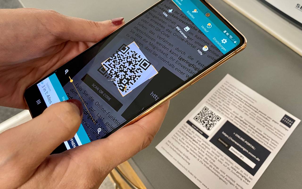 Radio Essen hat die neuen digitalen Strafzettel getestet.