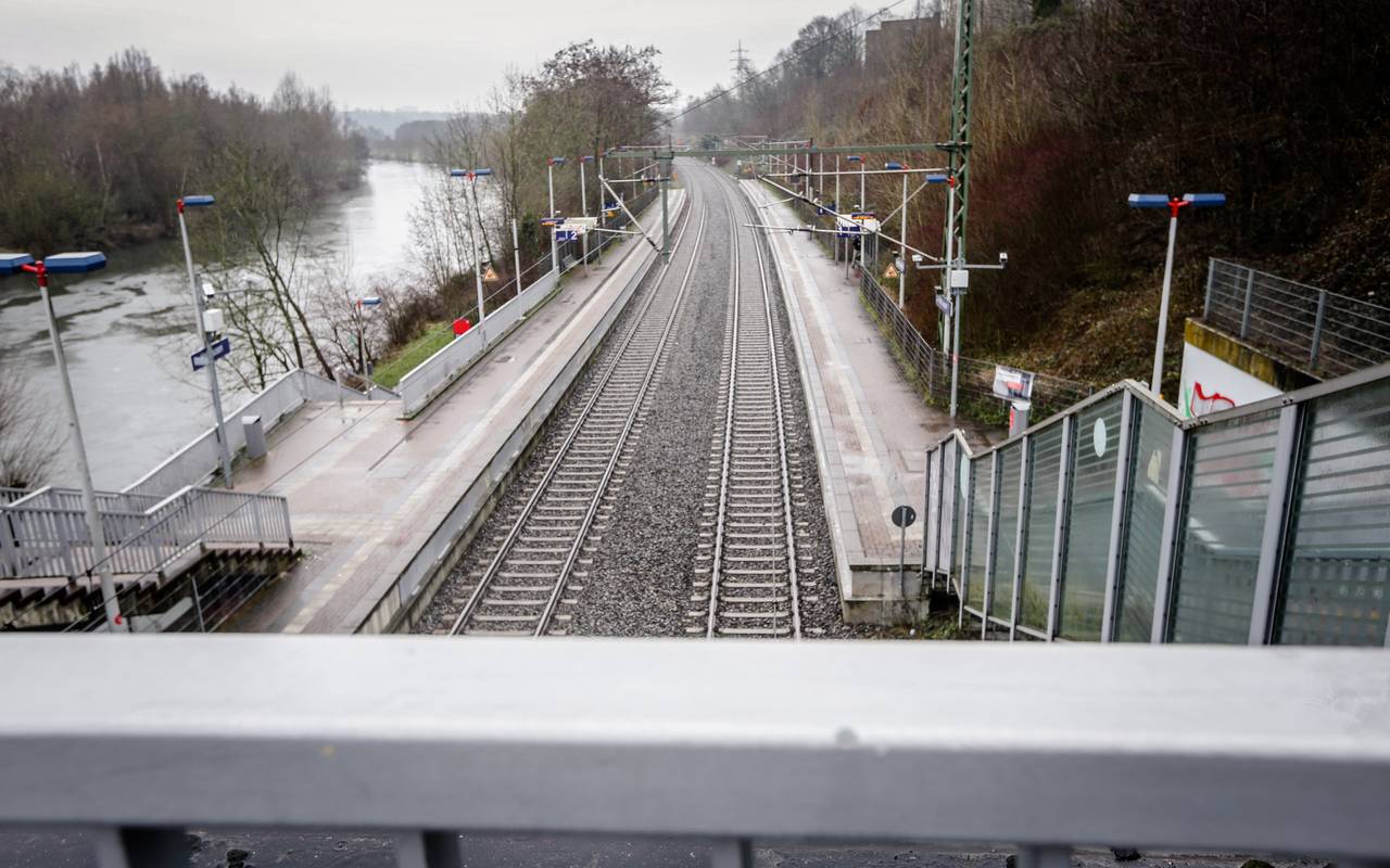 Bahnhof Holthausen in Essen-Überruhr 2022