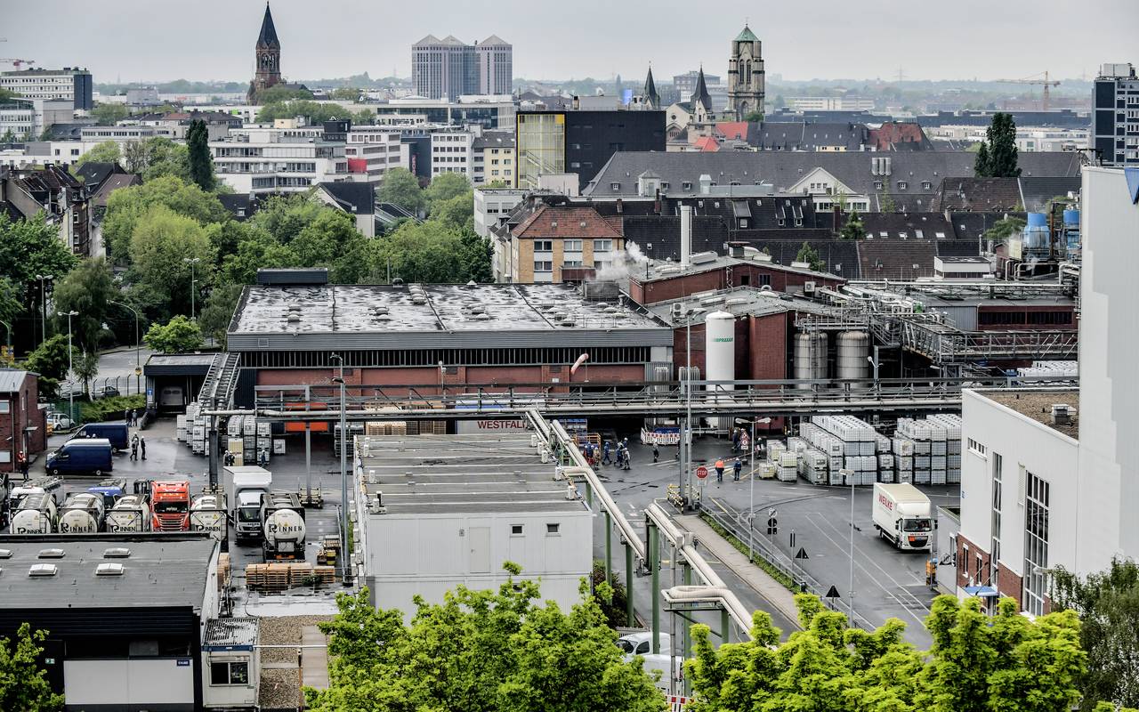 Das Evonik-Gelände im Ostviertel von Essen