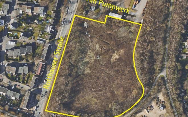 Neues Gewerbegebiet in Essen-Kray an der Zeche Bonifacius