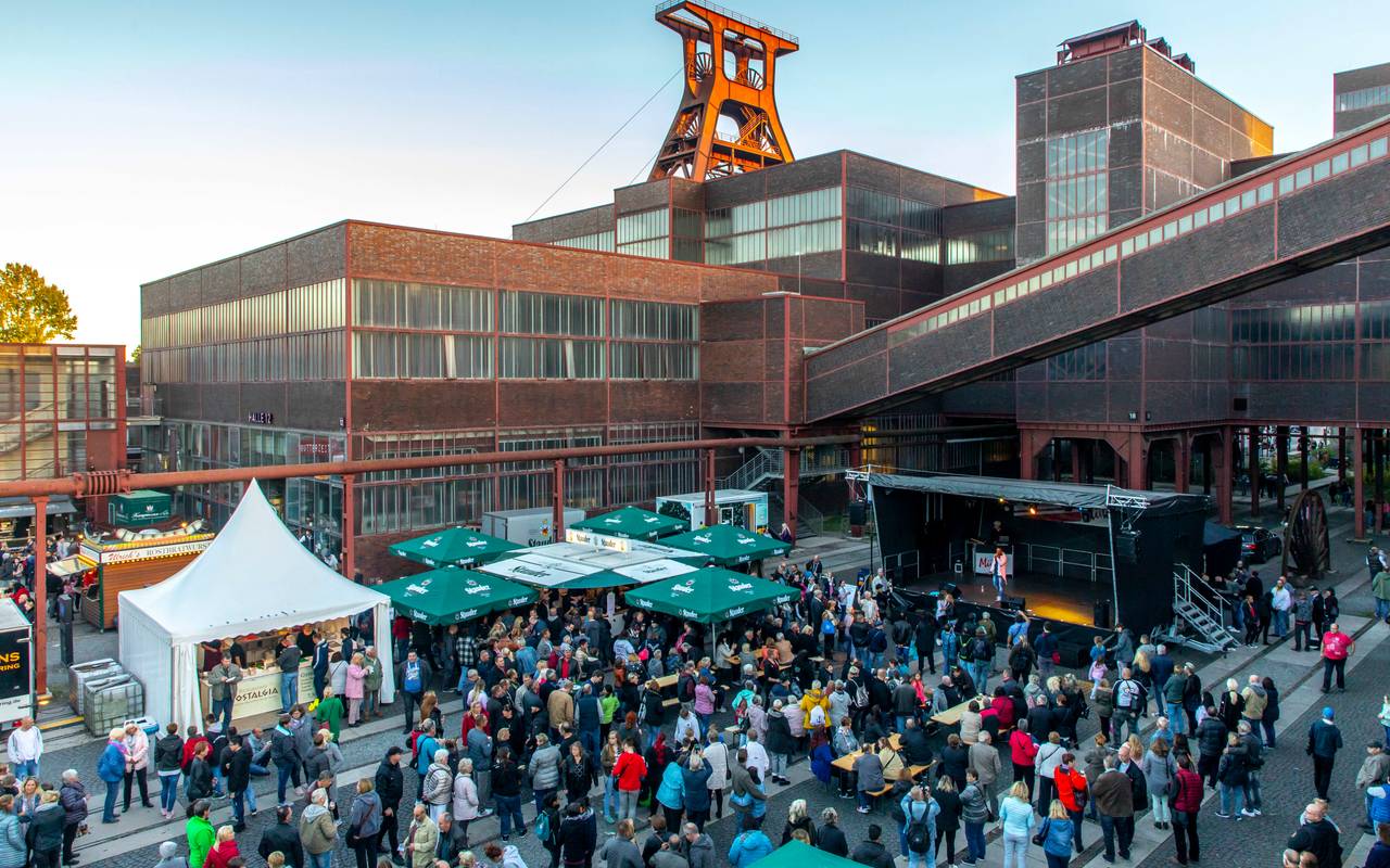 Zollvereinfest auf Zollverein in Essen.