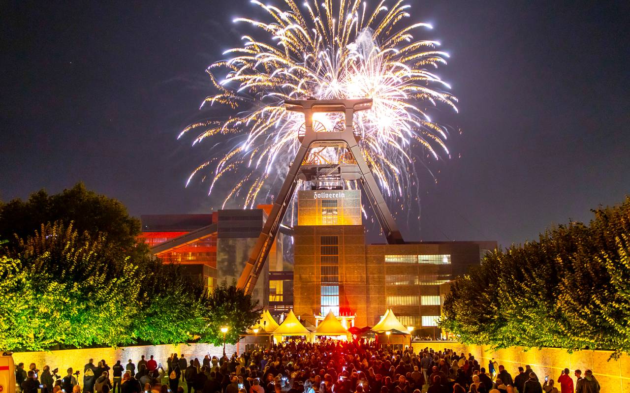 Zollvereinfest auf Zollverein in Essen.