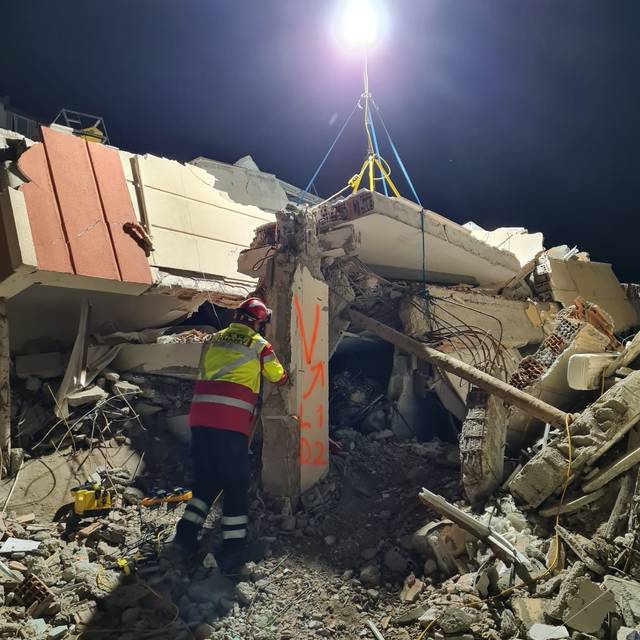 Erdbebenhilfe I.S.A.R. Germany in Türkei