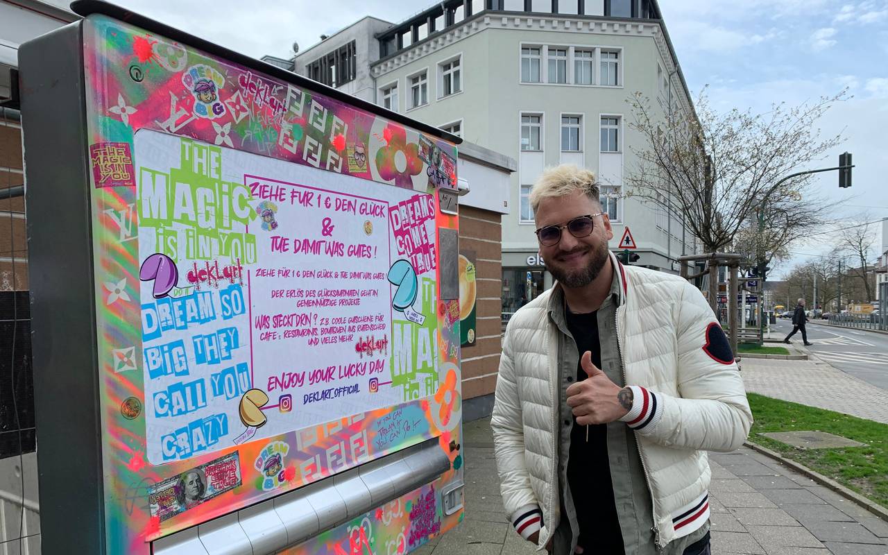 Glücks-Automat-Glücksautomat-Rüttenscheider-Stern-Radio-Essen-deklart