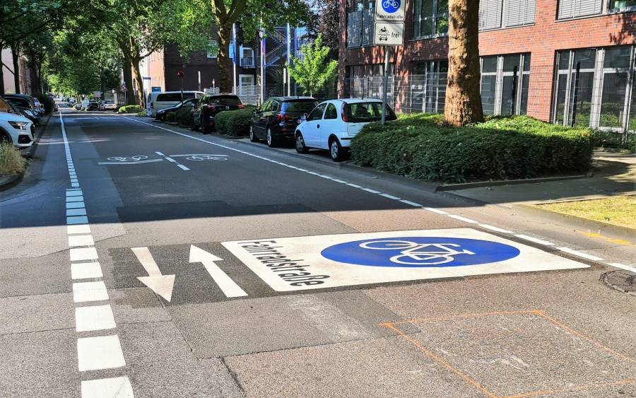 Fahrradstraße Altenessener Straße