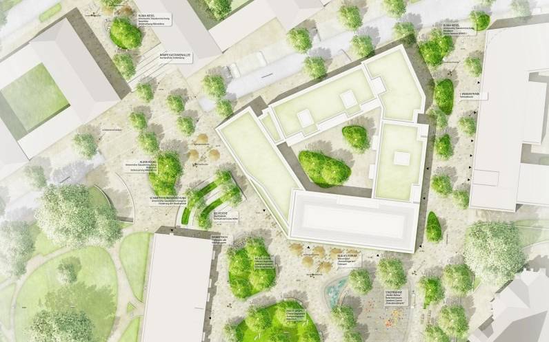 Gestaltungskonzept für den Weberplatz